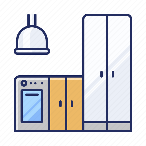Fridge, kitchen, stove icon - Download on Iconfinder