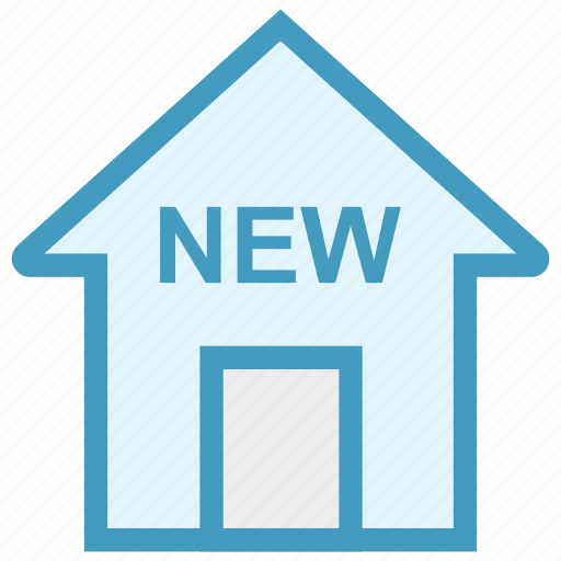 Apartment, home, house, new, new house, property, real estate icon - Download on Iconfinder