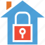 house, lock, real estate, safe 