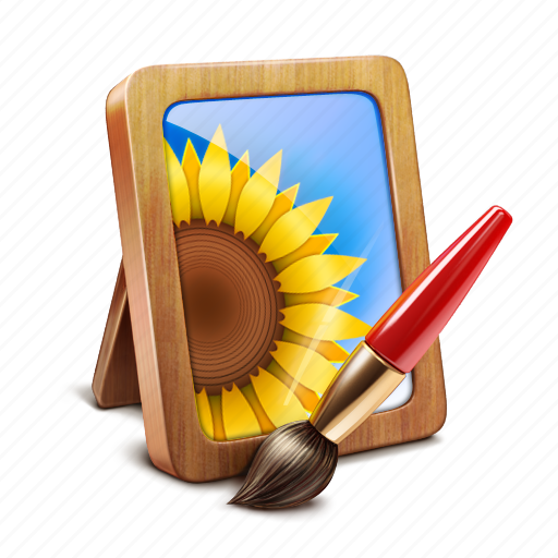 Photo, brush, frame, picture icon - Download on Iconfinder
