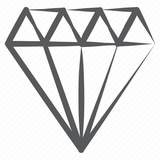 Allotrope, carbon alloy, crystal, diamond, gemstone icon - Download on Iconfinder