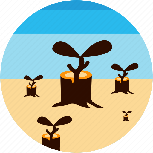 Activities, forest, growing, recreational, trees, treestump icon - Download on Iconfinder