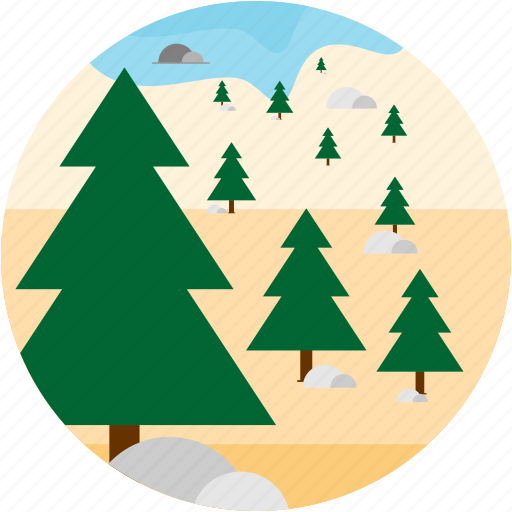 Activities, forest, hiking, recreational, trees icon - Download on Iconfinder