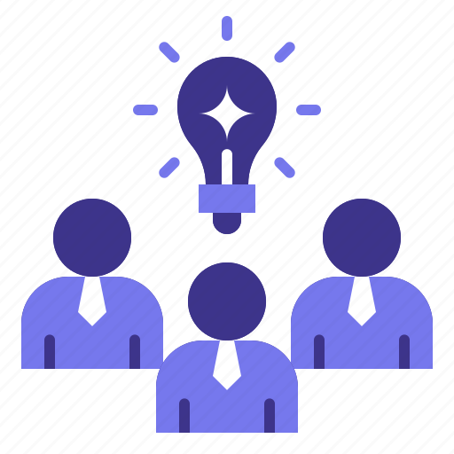 Creative, idea, team, think, brainstorm, teamwork, creativity icon - Download on Iconfinder