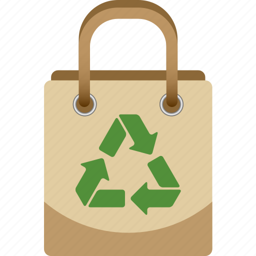 Bag, environmental, go green, recycle, reusable, shopping icon - Download on Iconfinder