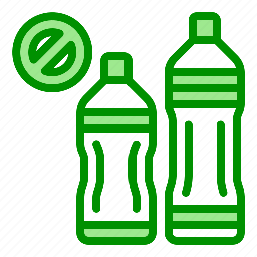 Bottle, drink, no, plastic, recycle icon - Download on Iconfinder