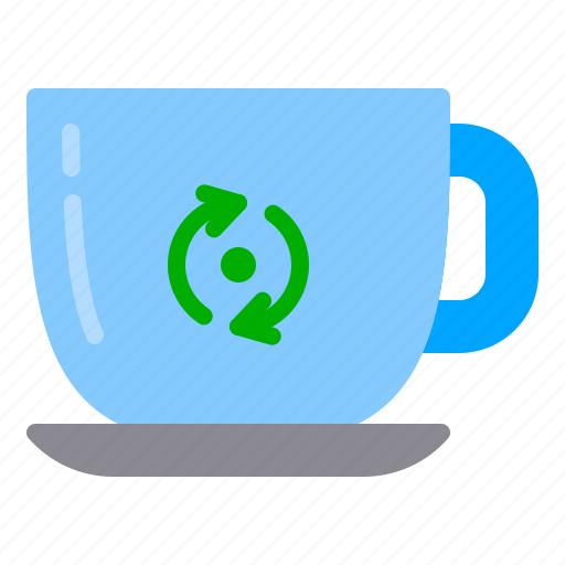 Arrow, cup, recycle, reusable icon - Download on Iconfinder