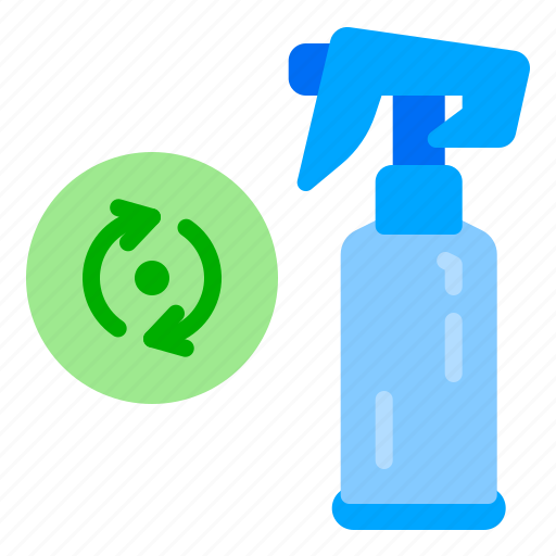 Arrow, bottle, recycle, reusable, sprayer icon - Download on Iconfinder