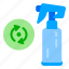 arrow, bottle, recycle, reusable, sprayer 