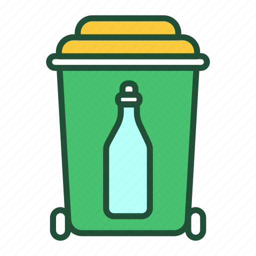 Glass, recyclable, waste, recycling, garbage, sorting icon - Download on Iconfinder