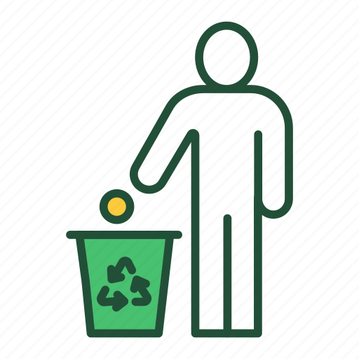 Recyclable, waste, recycling, man, recycle icon - Download on Iconfinder