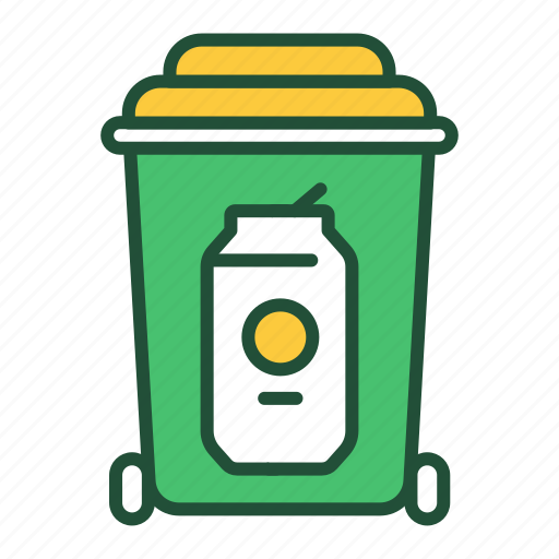 Trash, metal, recyclable, waste, recycling, garbage, sorting icon - Download on Iconfinder
