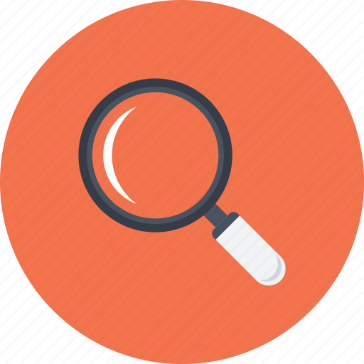 Detective, glass, loupe, magnifying glass, search, see, zoom icon - Download on Iconfinder