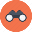 binoculars, detective, goggles, search, see, spy 
