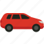 red, cuv, car, travel, vehicle, transport, basic, auto, automobile 