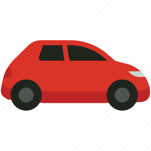 Red, micro, car, travel, vehicle, transport, basic icon - Download on Iconfinder