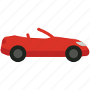 red, roadster, car, travel, vehicle, transport, basic, auto, automobile