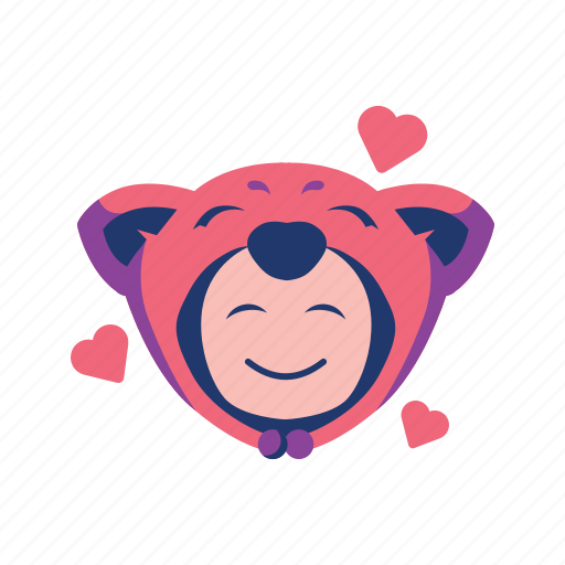 Emoji, emoticon, expression, face, happy, love icon - Download on Iconfinder