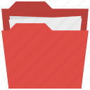 documents, files, holder, organizer, red folder, archive