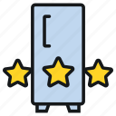fridge, refrigerator, household, electronics, rating, stars, star, 3