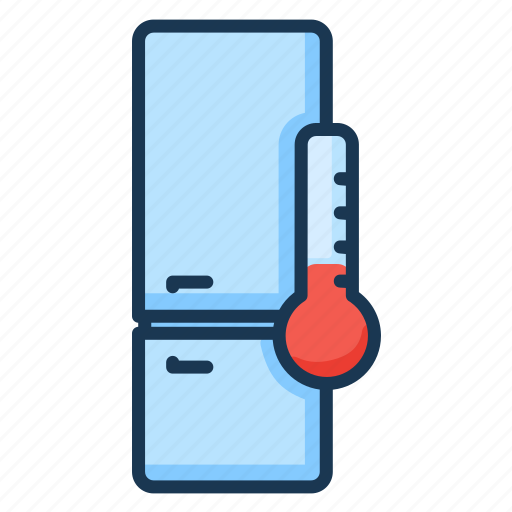 Cold, freezer, fridge, refrigerator, temperature, thermometer icon - Download on Iconfinder