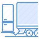delivery, fridge, logistics, refrigerator, shipping, transportation
