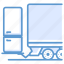 delivery, fridge, logistics, refrigerator, shipping, transportation 
