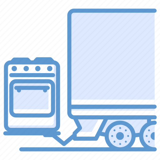 Delivery, logistics, oven, shipping, stove, transportation icon - Download on Iconfinder