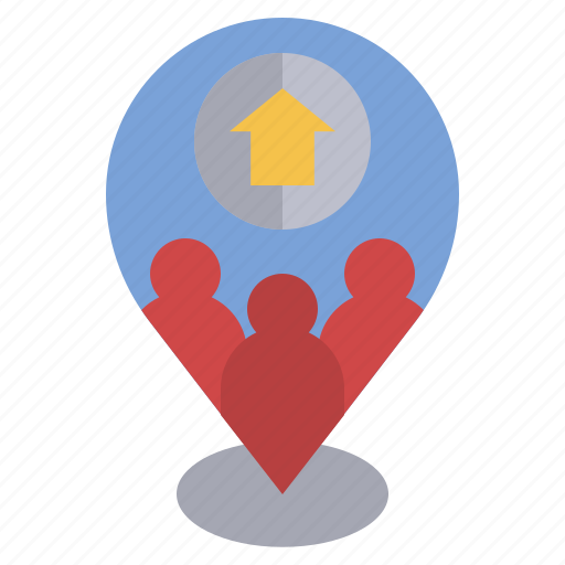 Family, home, relocate, resettlement, settlement icon - Download on Iconfinder