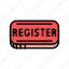 registration, login, website, form, register, web 