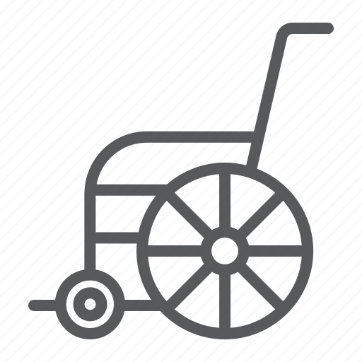 Chair, disable, disabled, hospital, medical, orthopedic, wheelchair icon - Download on Iconfinder