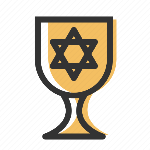 Chalice, cup, goblet, jewish, kiddush, relicons, religion icon - Download on Iconfinder