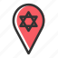 direction, gps, location, navigation, pin, relicons, shul 