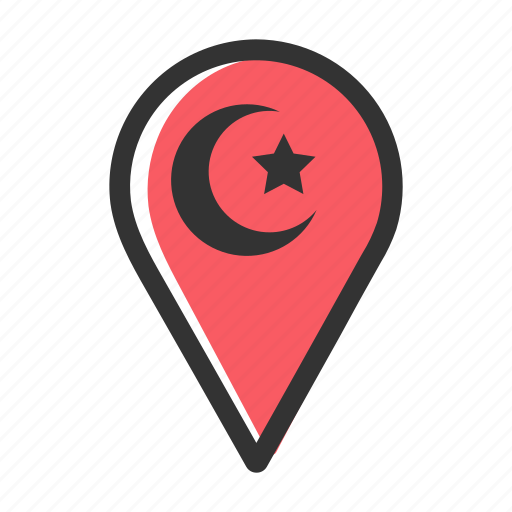 Direction, gps, location, mosque, navigation, ramadan, relicons icon - Download on Iconfinder