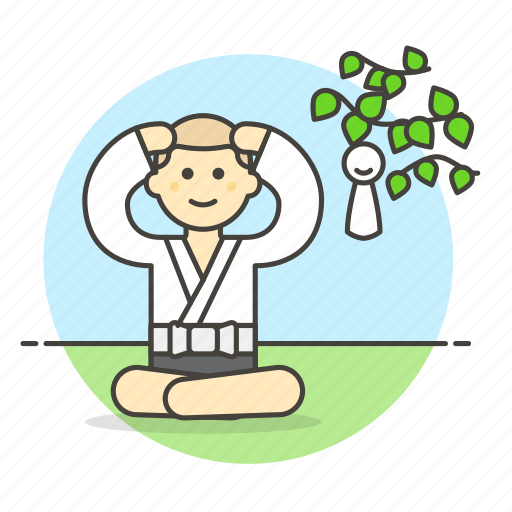 Concentration, apprentice, chinese, nature, religion, meditation, monk icon - Download on Iconfinder