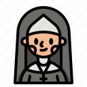 nun, catholic, christian, cultures, avatar