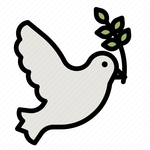 Peace, dove, pigeon, wings, easter icon - Download on Iconfinder