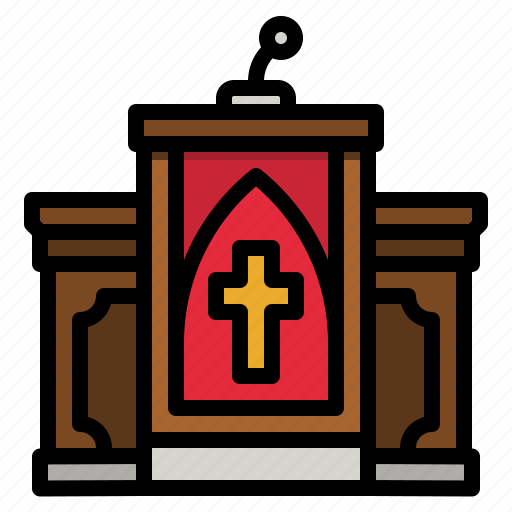 Pulpit, preaching, cultures, christianity, mass icon - Download on Iconfinder