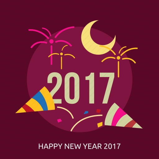 Greeting, happy, happy new year, holiday, new, religion, year icon - Download on Iconfinder