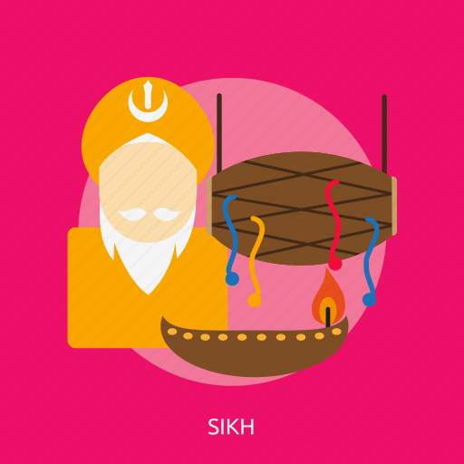Celebration, festival, happy, religion, sikh, sikhism, traditional icon - Download on Iconfinder