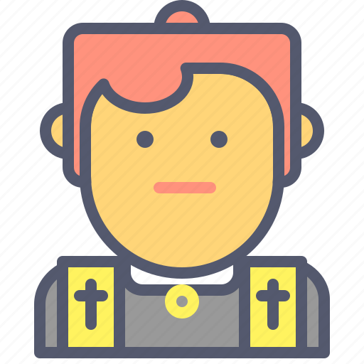 Catholic, christian, cross, preacher, priest, protestant icon - Download on Iconfinder