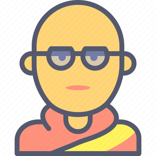 Buddha, dalai, hinduist, lama, monk, priest icon - Download on Iconfinder
