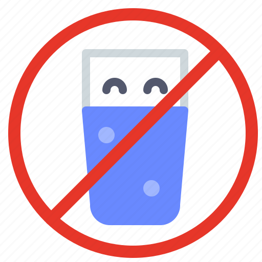 Alcohol, drinks, fasting, forbidden, liquid, water icon - Download on Iconfinder
