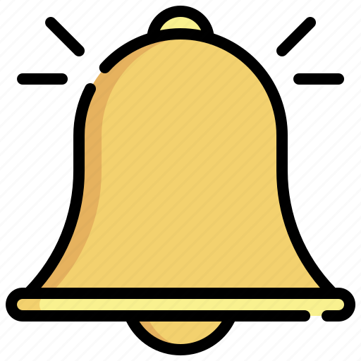Alert, notification, ring, bell, musical, instrument icon - Download on Iconfinder