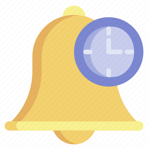 Notification, alarm, time, bell icon - Download on Iconfinder