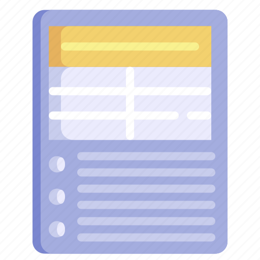 Planner, document, to, do, reminder, schedule icon - Download on Iconfinder