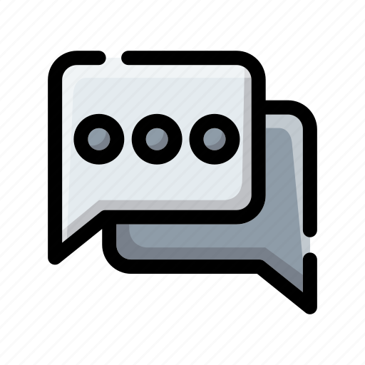 Chatting, message, communication, bubble, chat, conversation, mail icon - Download on Iconfinder