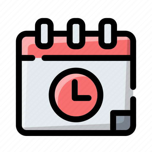 Schedule, calendar, appointment, time, date, event, clock icon - Download on Iconfinder