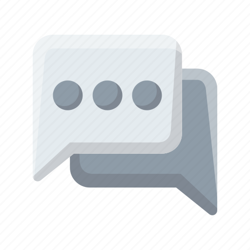 Chatting, message, communication, bubble, chat, conversation, mail icon - Download on Iconfinder