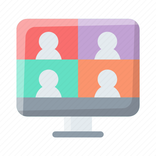 Online, meeting, internet, communication, network, conversation, web icon - Download on Iconfinder